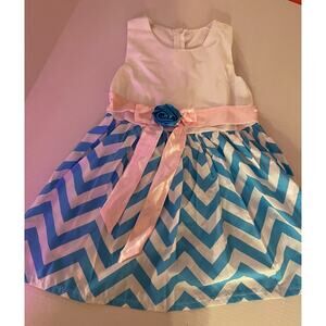 NWT Girls Chevron Dress Princess Party Dress Boutique